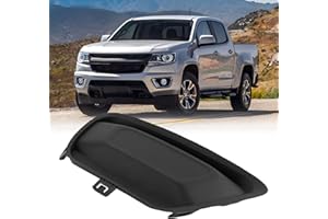 SEADEAR Fog Light Cover Passengers Side Compatible with Chevy Colorado 2015 2016 2017 2018 2019 2020 Textured Black Front Fog