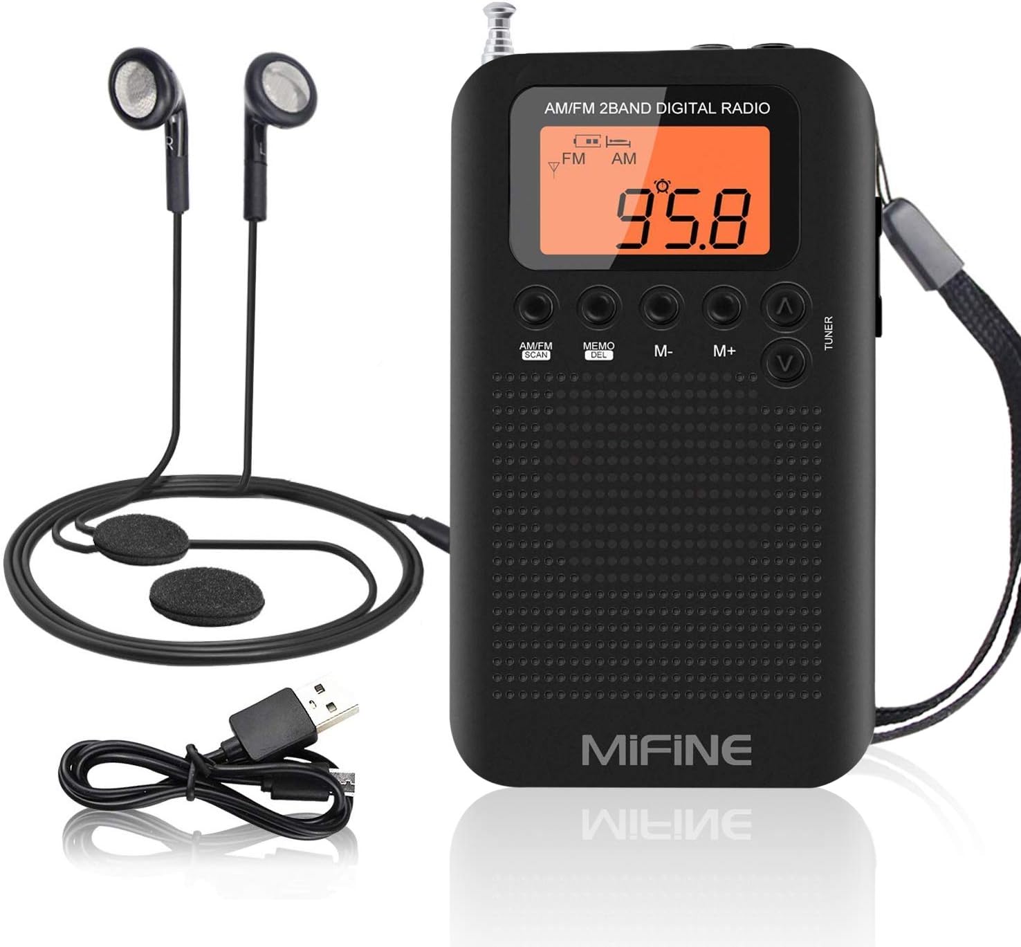 Pocket Mini Radio Portable AM FM Radio Clear Sound Amazon.co.uk