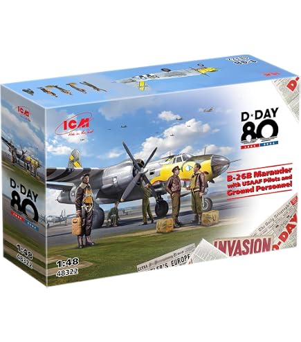 1/48 ICM Mustang P-51C, WWII American Fighter