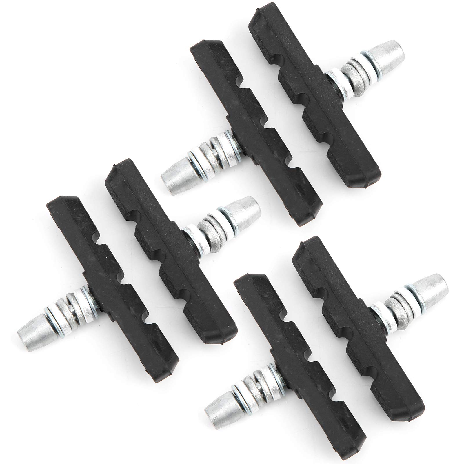 Bicycle Brake Pad 3 Pairs Road Bicycle Rubber Brake Block for Mountain Bike V‑Brake Pad Bicycle Parts