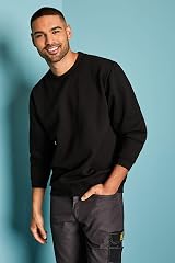 Uneek Clothing Classic Sweatshirt 50/50 Polyester Cotton Reactive Dyed view 2