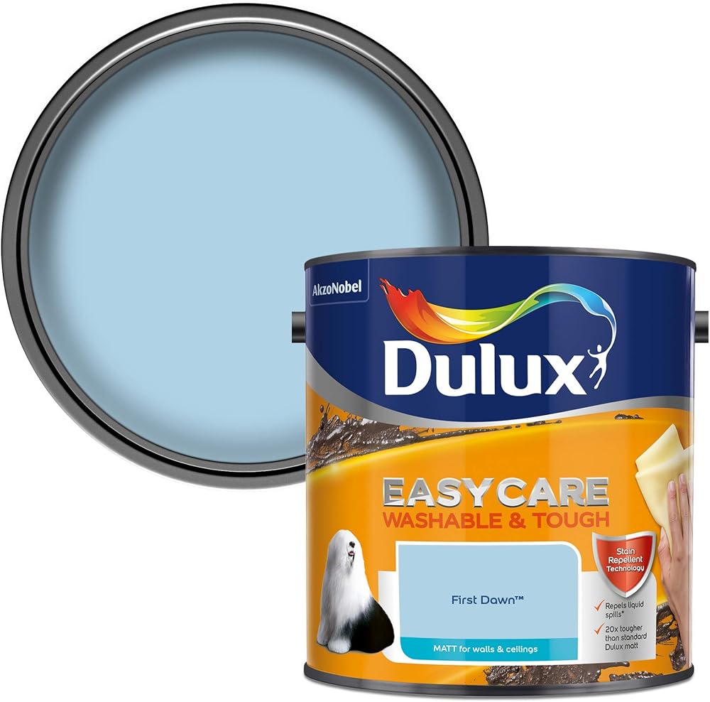 Dulux Easycare Washable & Tough Matt Emulsion Paint First Dawn 2.5L