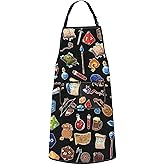 WZMPA Dungeon Master Kitchen Apron Dungeon Gamer Gift RPG Dungeon Weapon Aprons Dungeon Kitchen Merchandise