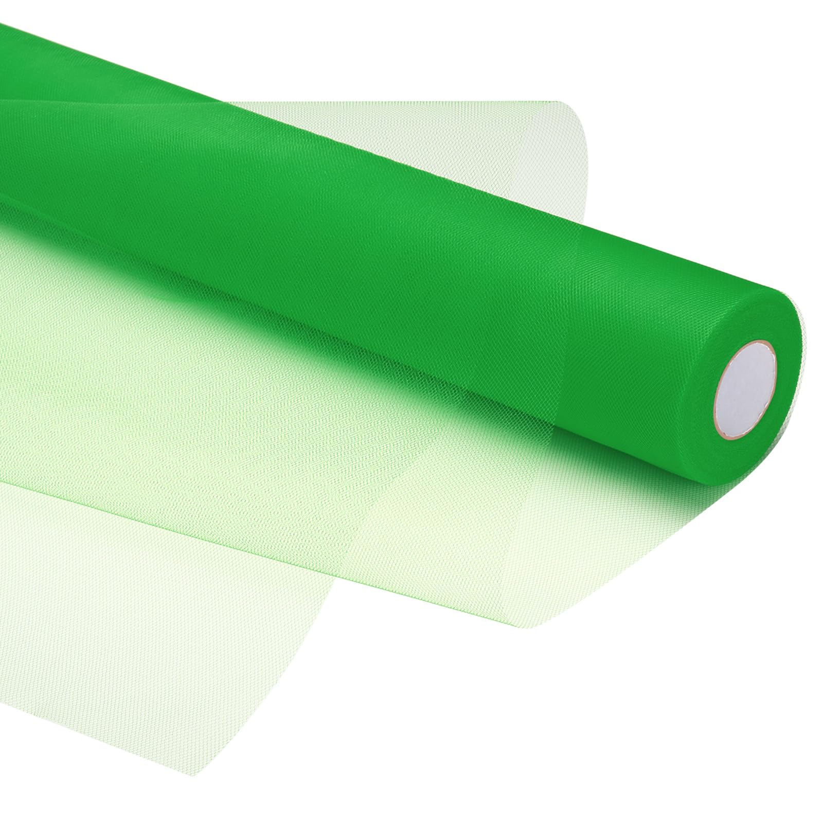 PATIKIL Tulle Fabric Rolls, 24 Inch by 50 Yards Fabric Spool Tulle Ribbon Netting Bolt for DIY Crafts Wedding Party Decorations, Tutu Skirts, Table Skirt, Gift Wrapping, Cyan