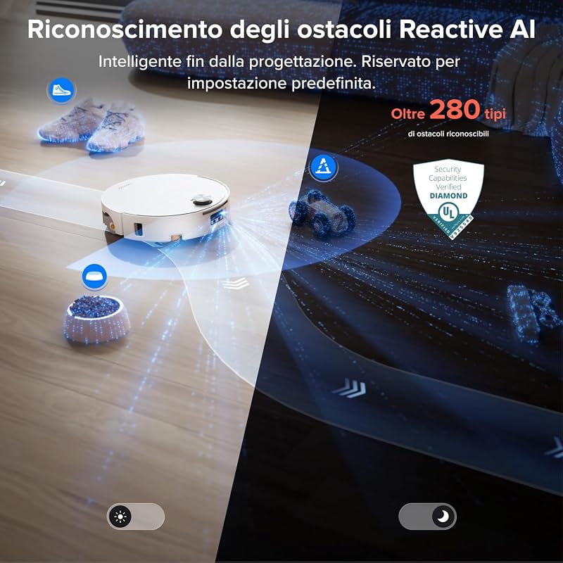 Qrevo Edge 2 Flow Robot Aspirapolvere Lavapavimenti con Rullo — foto 7 di 8