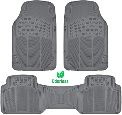 Amazon Com Motortrend 100 Odorless Clean Rubber Car Floor Mat