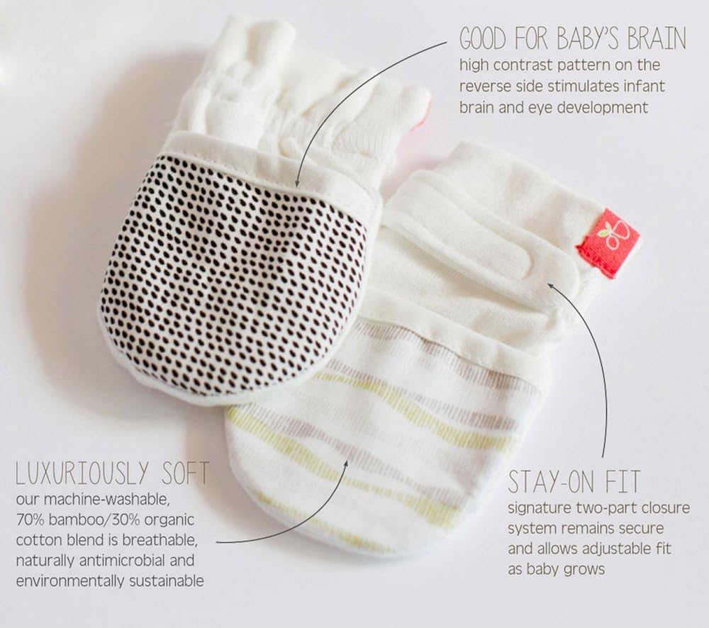 baby grows with scratch mitts