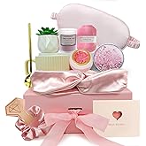 Fywelixc Spa Care Basket for Women, A Self Care Package Ideal for Birthdays, Christmas, Get Well Soon, and Relaxation. Perfect for Mom, Wife, Grandma, Sister, Friends, Teacher