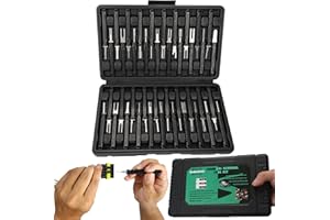 XLWJBES 41 Pcs Terminal Pin Removal Tools with Blow-Molded Case - Electrical Pin Removal Tools Automotive Depinning Tool Kit 