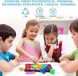 Ainiv Pop Puzzle Push It Fidget Toy Silicone Brain Teaser Game view 3