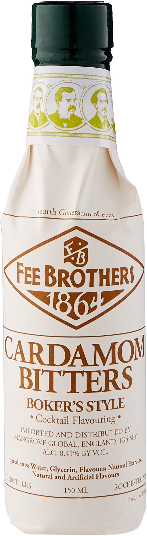 Fee Brothers Cardamon Bitters, 15 cl