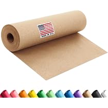 Paclord 12-Roll Multi-Color Kraft Paper Set - 12"x1200" (100 Ft), 45 Lb, USA Made For Crafts & Wrapping - View #9