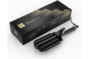 ghd Curve® Professional Hair Curling Irons & Wands | Soft Waves, Classic and Tight Curls | 0.5 –1.5 Inch Barrels’ | 365ºF Styling Temp Preventing Heat Damage + Auto Sleep Mode