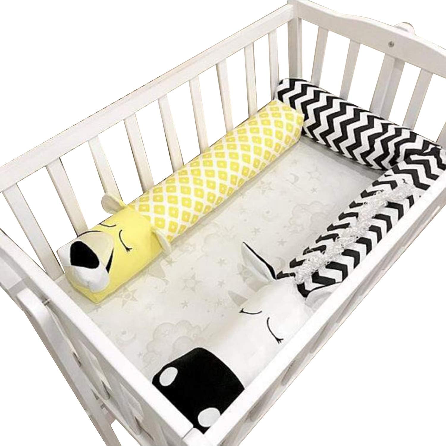 Creative Textiles Baby Crib Cushion Pack of 3 Multicolour
