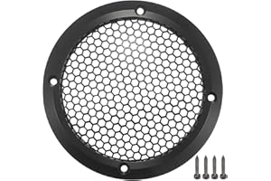 ACROPIX Universal 3.5" Car Speaker Grills Cover Mesh Round Ceiling Speaker C3.5 Inch Audio Speaker Subwoofer Guard Protector 