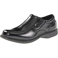 Amazon.com | Apex Men's Lexington Strap Loafer Shoe, Black, 9.5 XW
