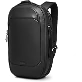 NOMATIC Navigator RS Pack 15L - Laptop Backpack for Men - Black | Travel Backpack, Fits 16" laptop, Water Bottle Pocket, Water-Resistant, Expands 15L-21L, 6 Internal Pockets, Adjustable Strap