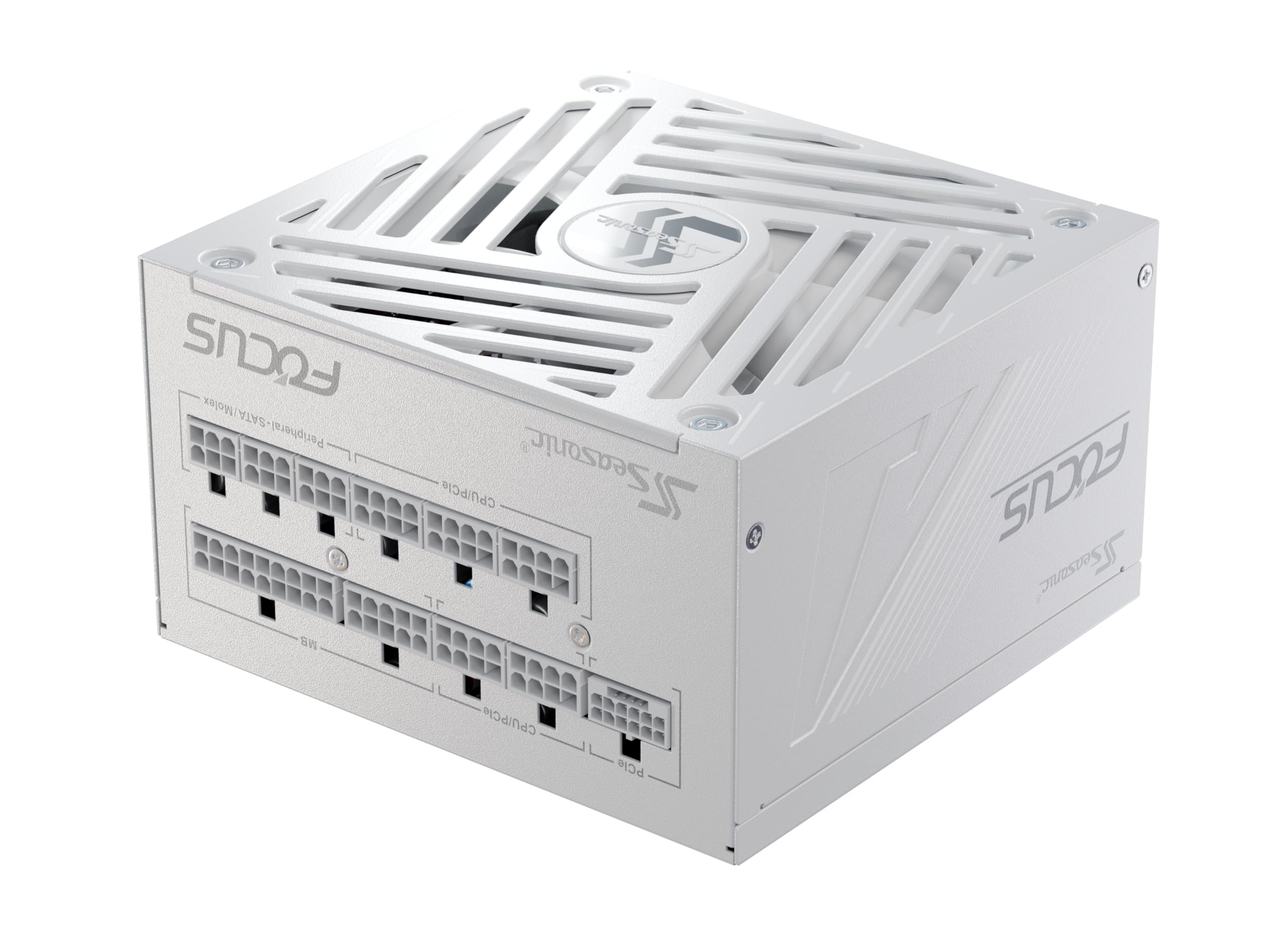 Photo 1 of **SEE NOTE** Seasonic Focus GX 1000W Power Supply ATX 3.1 PCIe 5.1 (12V-2x6) 10 Years Warranty Cybenetics Gold Fully Modular RTX 5090 AMD RX 9000 Ready White