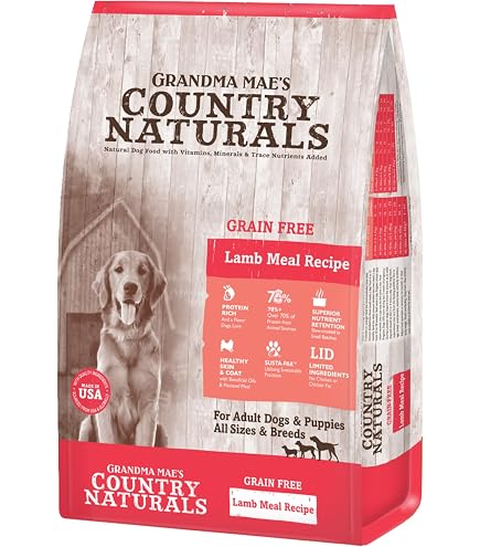 Grandma Mae's Country Naturals Grain-Free Dog Food - 14 Lb Bag, Chicken & Chicken Meal Recipe, High Protein - View #8