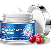 Arbutin 8% + Tranexamic Acid 5% Cream for Dark Spots, Uneven Skin Tone &amp; Discoloration, Brightening Face Cream with Niacinamide, Glutathione &amp; Hyaluronic Acid, Hydrating Formula for Sensitive Skin