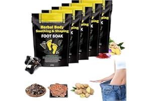 WHYCALON 25Pcs Herbal Detox Cleansing Foot Soak Beads, Herbal Detox and Shaping Foot soak Beads Body Detox Foot Soak Natural Herbal Foot Massage Beads, Relaxing and Soothing Experience for Men and Women