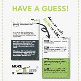 More or Less History Edition Card Game by More or Less – 2 Players Travel Pocket view 5