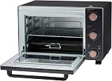 Cooks Professional Mini Oven 28L Electric Cooker 1500W Black & Copper view 4