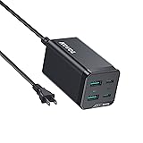 USB C Charger, KOVOL 65W 4-Port PD GaN III Desktop