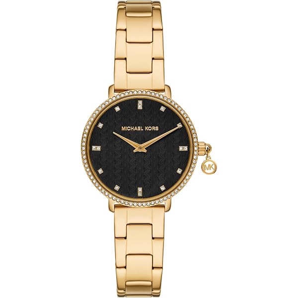 Michael Kors Melissa Three-Hand Rose Gold-Tone Stainless Steel