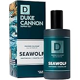 Duke Cannon Proper Cologne Seawolf | Men's Eau de Parfum | Driftwood and Coastal Air | Subtle, Fresh Long-Lasting Scent | 1.7 fl oz