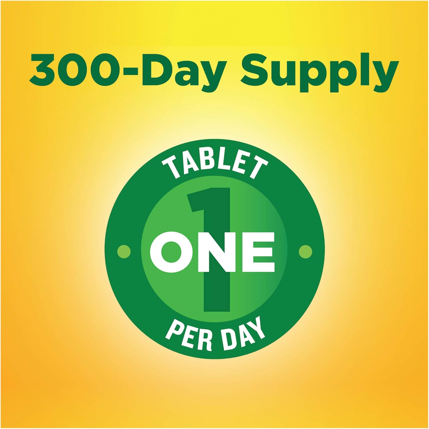 Nature Made Vitamin D3 1000 IU (25mcg) Tablets, 300 Count for Bone Health† (Packaging May Vary): Health & Personal Care