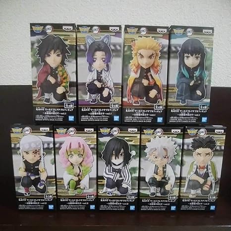 Amazon 鬼滅の刃 ワールドコレクタブルフィギュア お館様の前だぞ Vol 1 全4種 Vol 2 全5種 全9種セット フィギュア ドール 通販