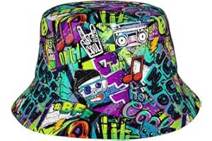 JIEKENMO Bucket Hats Fashion Sun Cap Packable Outdoor Fisherman Hat for Women and Men