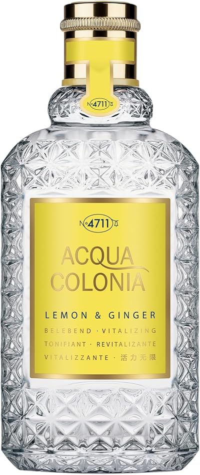 4711 Acqua Colonia Lemon Ginger Eau de Cologne Spray 170ml Unisex Citrus Spice