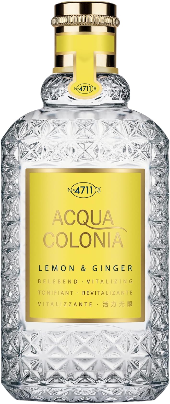 4711 Acqua Colonia Lemon Ginger Eau de Cologne Spray 170ml Unisex Citrus Spice