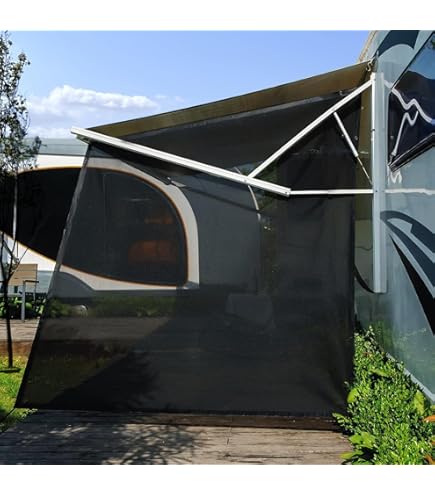 Auvent Pare-Soleil Extérieur Rétractable, Auvent De Jardin à Hauteur Réglable Store De Balcon