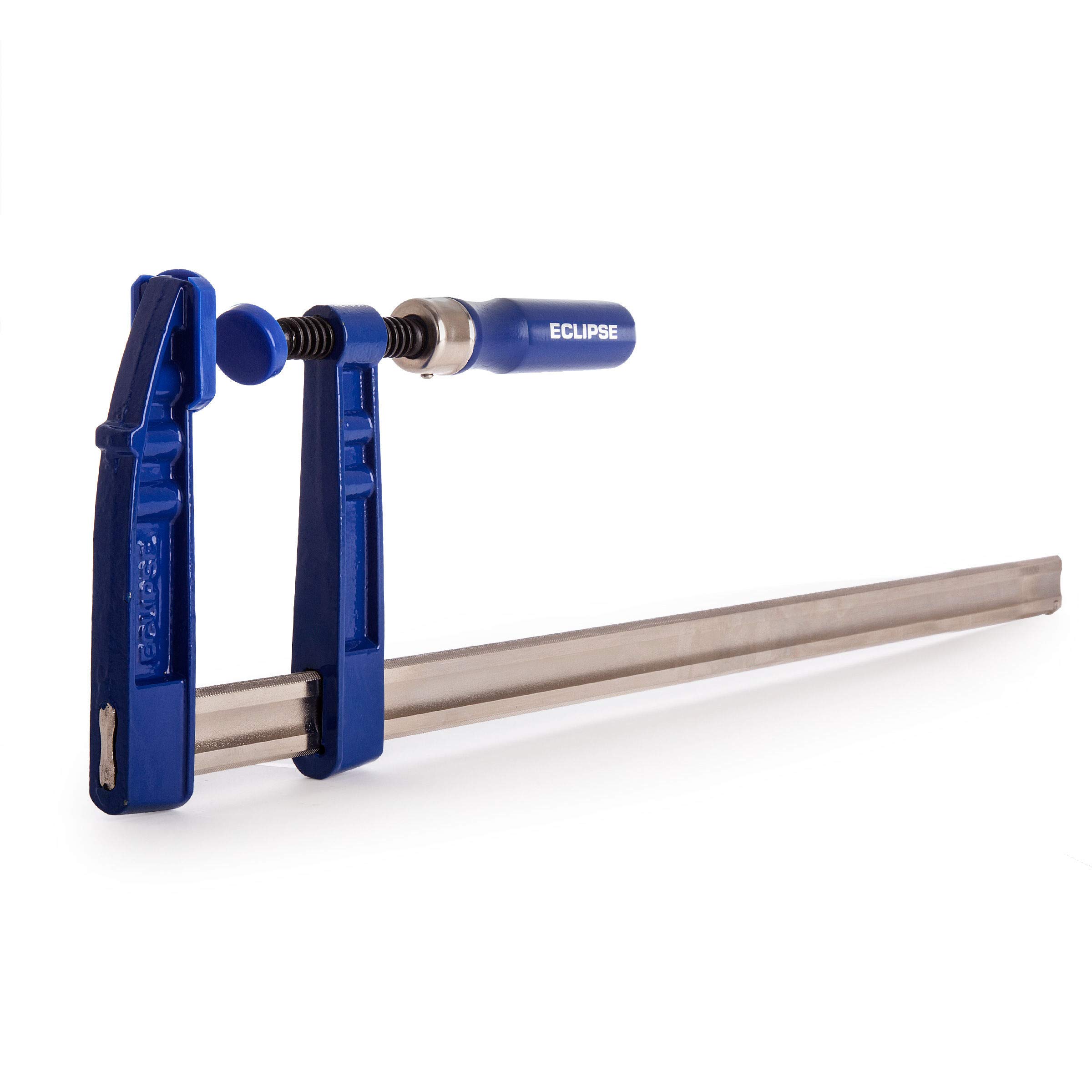 Eclipse Professional Tools EC-SCR24 120mm Depth Screw Clamp 600mm (24") Clamping Capacity, Blue and Silver