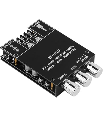 Placa amplificadora Bluetooth, ZK-HT21 2.1 canais 160W x 2+220W