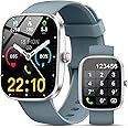 Smart Watch(Answer/Make Calls), 1.91" Smartwatches for Men Women, Fitness Tracker with 110+ Sport Modes, IP68 Waterproof, Heart Rate/Sleep/Spo2 Monitor, Pedometer, Activity Tracker for Android iOS