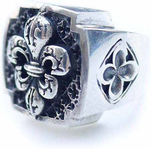 Amazon King Baby ｷﾝｸﾞﾍﾞｲﾋﾞｰ リング Fleur De Lis Relic 並行輸入品 リング 通販