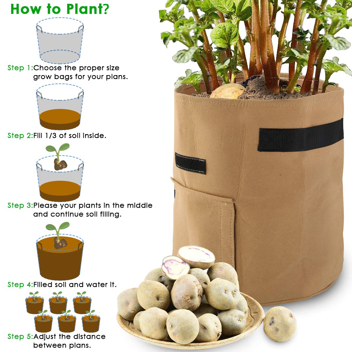 How To Use Grow Bags For Potatoes IUCN Water