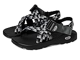 Chaco Men's MEGA Z Classic Sandal, Pixel B/W, 8