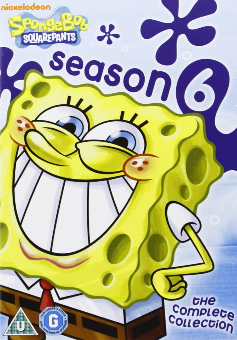 Spongebob Squarepants Complete Season 6 Dvd Amazon Co Uk Dvd Blu Ray