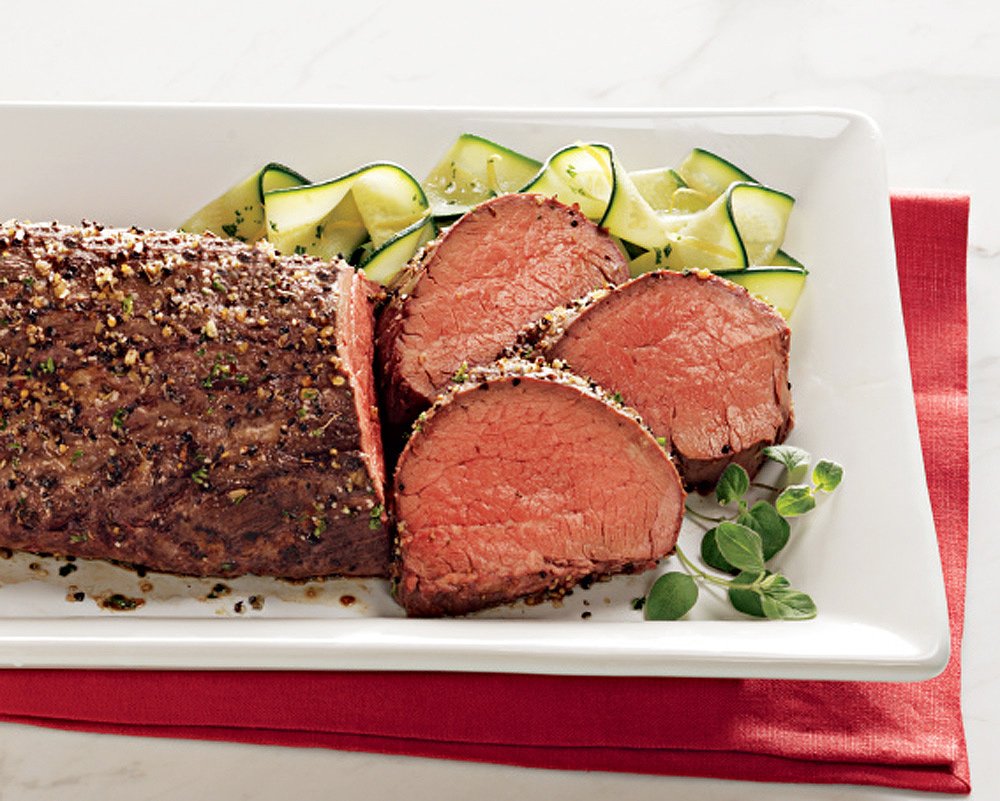 2 Beef Tenderloin Roasts for Chateaubriand, 2 lb each from Kansas City Steaks