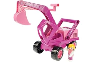 ksmtoys Lena Eco Active Princess Pink Toy Excavator Truck is a Eco Friendly BPA and Phthalates Free Toy Manufactured from Premium Grade Resin and Wood