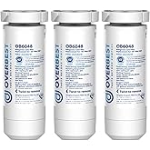 Overbest XWF Replacement for GE® XWF Refrigerator Water Filter, 3 Packs (Not XWFE®)