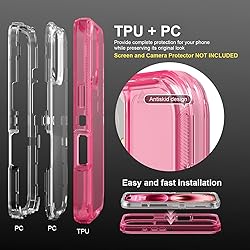Follaroma for iPhone 16 Case, Heavy Duty Shockproof