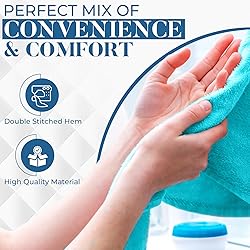 DAN RIVER 6-Pack Premium Hand Towels