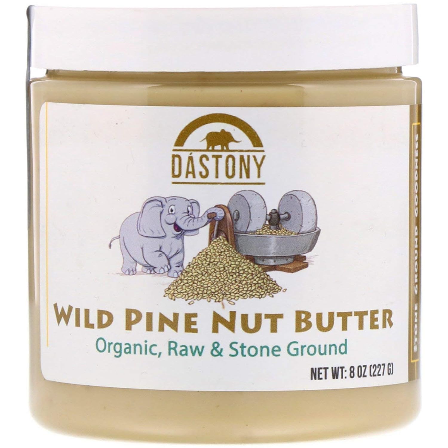 Dastony Wild Pine Nut Butter, 8 oz (227 g)
