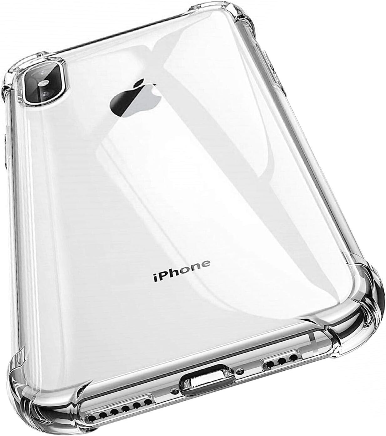 iPhone Xs Max Cases - iPhone Xs Max Case Clear - iPhone X Max Case- Slim iPhone Xs Max Case - Transparent Cover with Anti-Shock Protection for iPhone Xs Max 6.5"(2018) (Crystal Clear)